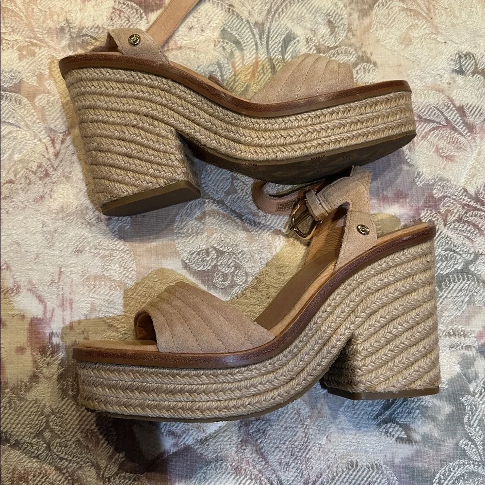 UGG Tan Suede Women's Sandals